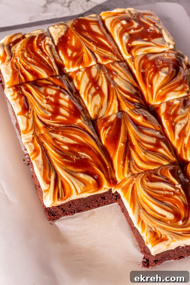 Sea Salt Caramel Brownies