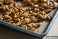 Spicy Honey Roasted Peanuts with Ginger Syrup Recipe