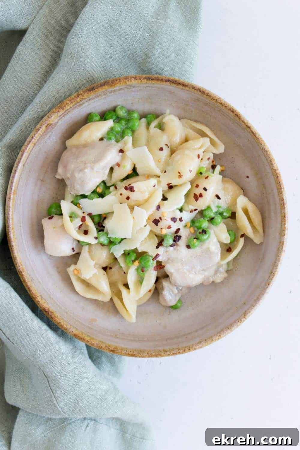 bowl with pasta
