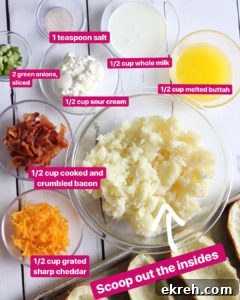 Classic Twice-Baked Potatoes with Cheddar and Chives 5 1-teaspoon-salt