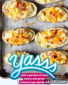 Classic Twice-Baked Potatoes with Cheddar and Chives 9 bacon-and-green