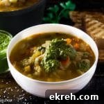 Provencal Vegetable Soup with Pistou