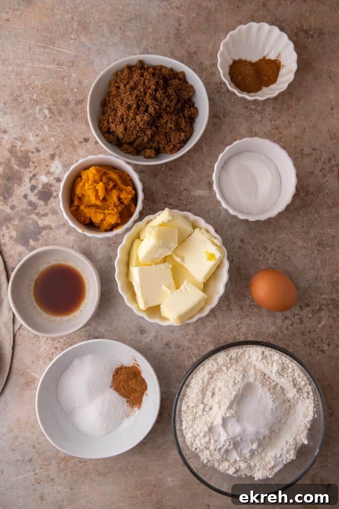 Chewy Brown Butter Pumpkin Snickerdoodle Cookies Recipe 3 Brown Butter pumpkin snickerdoodle cookies recipe ingredients