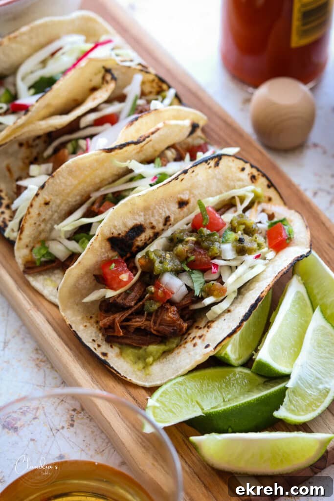Slow-Braised Spicy Brisket Tacos Recipe 9 slow braised spicy brisket tacos