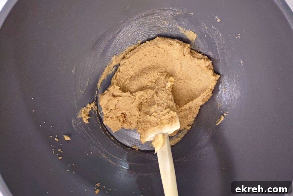 beat butter and sugar to combine