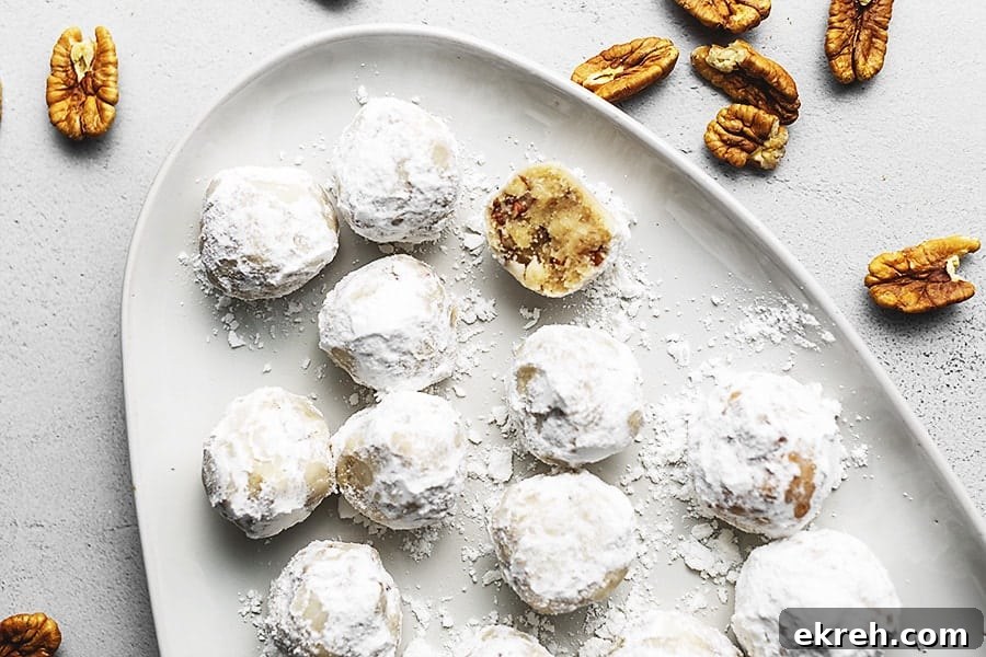 27 Wholesome Christmas Desserts 18 Keto Snowball Christmas Cookies