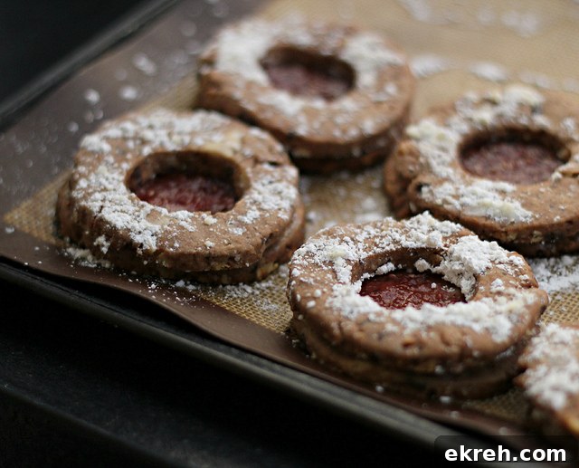 linzer cookies