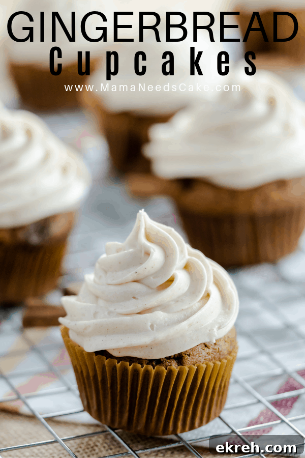 Cupcakes with delicious gingerbread spices. Topping this gingerbread classic flavor is a spiced buttercream frosting. Cupcakes with delicious gingerbread spices. Topping this gingerbread classic flavor is a spiced buttercream frosting.