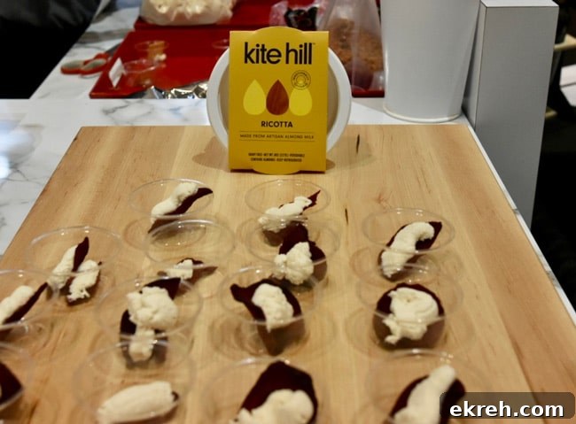 Winter Fancy Food Show 2018 Kite Hill Ricotta